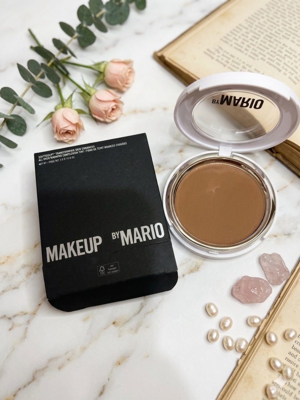 Makeup By Mario Pressed Powder Bronzer - Warm Brown